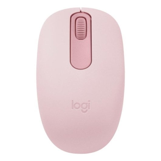 Souris Logitech M196 Bluetooth 1000 DPI Rose Plastique Recyclé Ambidextre
