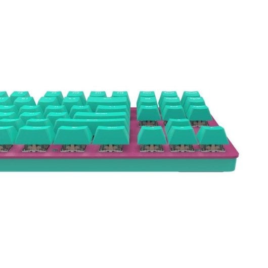 Teclado NUBI NK87 Ice mecánico compacto con iluminación RGB y anti-ghosting