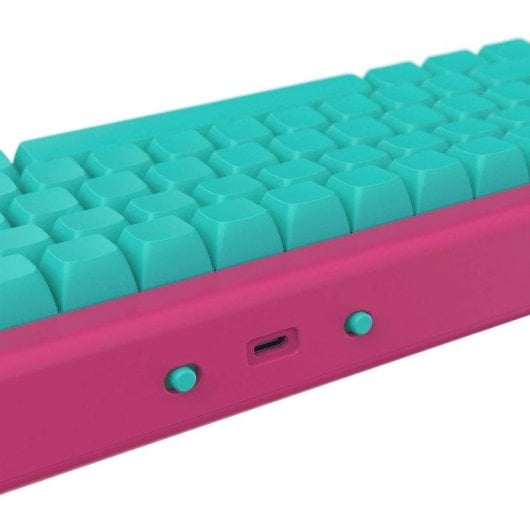 Teclado NUBI NK68HE Ice magnético compacto con switches Hall Effect y RGB