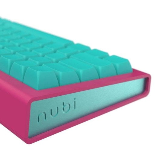 Teclado NUBI NK68HE Ice magnético compacto con switches Hall Effect y RGB