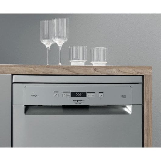 Lavavajillas Hotpoint HFC 3C26 CW X 14 Serviços Classe E AquaStop Secagem Automática
