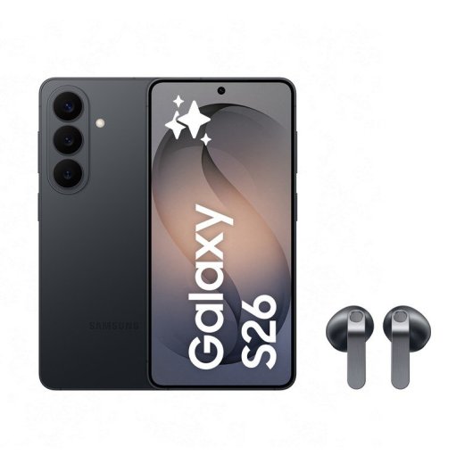 Samsung Galaxy S26 5G 12 GB 256 GB 6,3" Schwarz + Galaxy Buds4 Schwarz