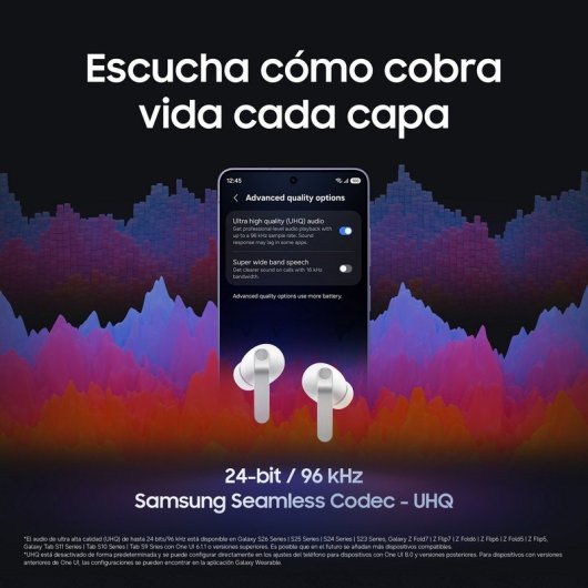 Samsung Galaxy S26 5G 12GB 256GB 6.3" Bleu Ciel + Buds4