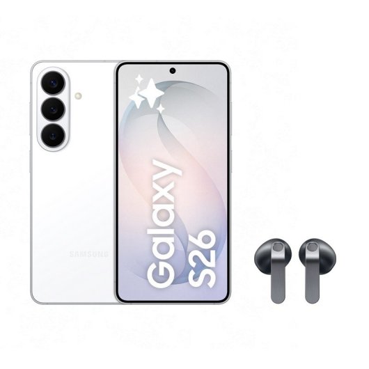 Samsung Galaxy S26 5G 12GB 256GB 6.3" Branco + Galaxy Buds4