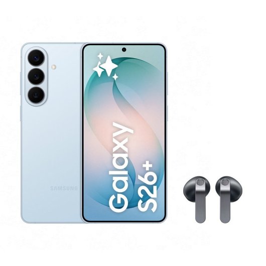 Samsung Galaxy S26 Plus 5G 12GB 512GB 6.7" Azul Cielo + Galaxy Buds4 Negros