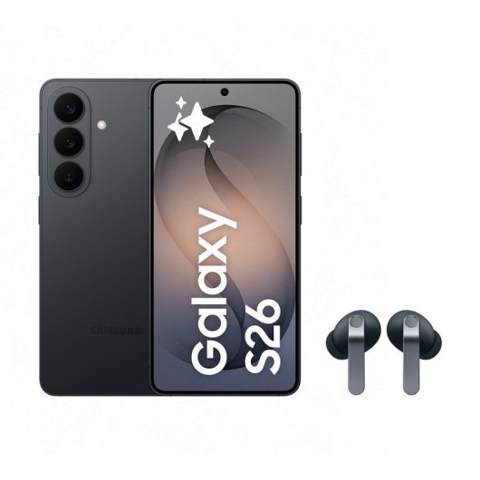Samsung Galaxy S26 5G 12GB 256GB 6.3" Negro + Galaxy Buds4 Pro Negros