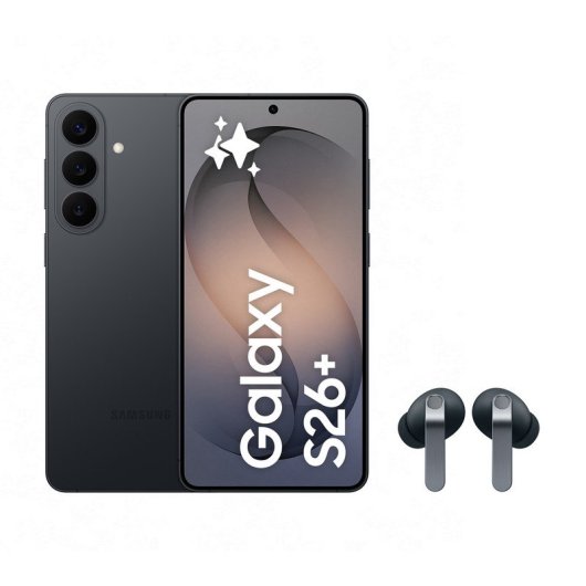 Samsung Galaxy S26 Plus 5G 12GB 512GB 6.7" Negro + Galaxy Buds4 Pro