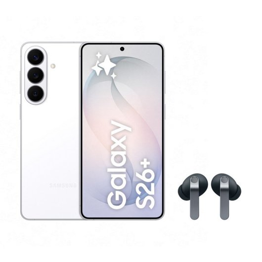 Samsung Galaxy S26 Plus 5G 12GB 512GB 6.7" Blanco + Galaxy Buds4 Pro