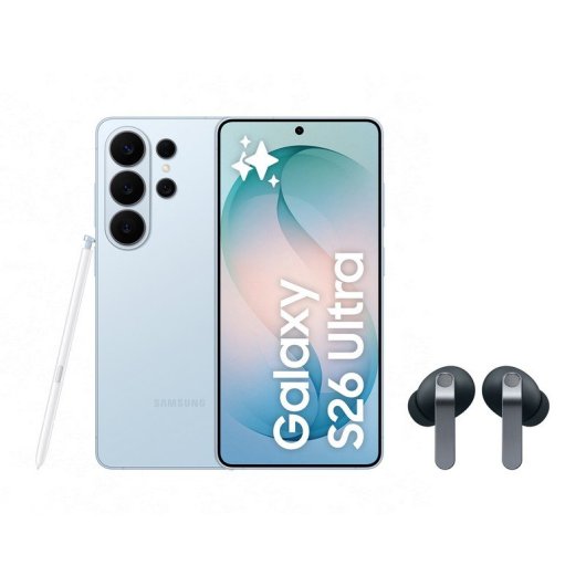 Samsung Galaxy S26 Ultra 5G 12GB 512GB 6.9" Azul Cielo + Galaxy Buds4 Pro Negros