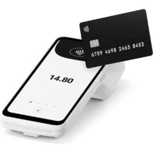 Terminal de Pagamento SumUp Solo Impressora Ecrã Tátil WiFi Branco