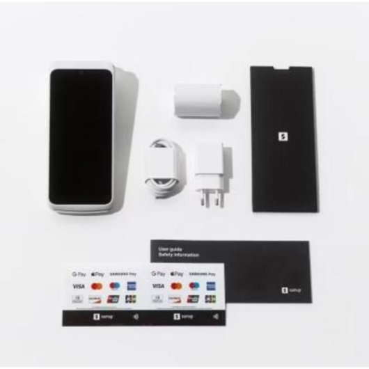 Terminal de Pagamento SumUp Solo Impressora Ecrã Tátil WiFi Branco