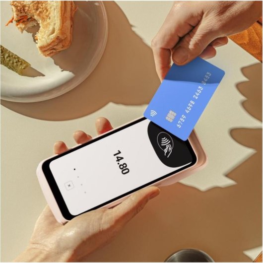 Terminal de Pagamento SumUp Solo Impressora Ecrã Tátil WiFi Branco