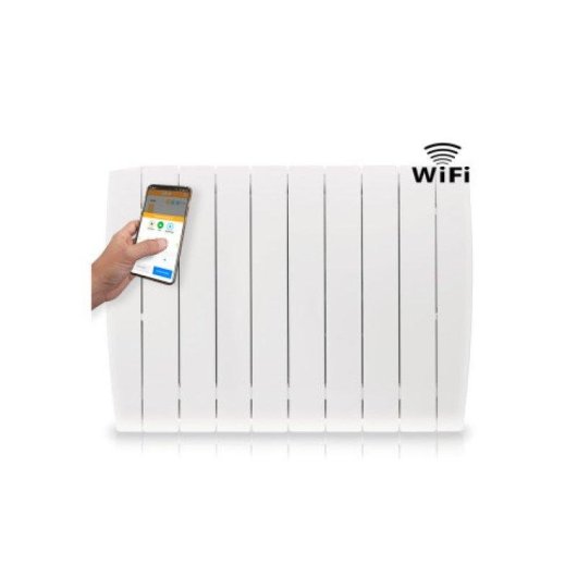 Emisor Térmico Hjm INDALS1300 Wifi 1300W 8 Elementos Wifi Programable Alexa Google