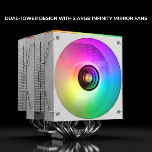 Refrigeración Aire Mars Gaming Socket Intel LGA/AMD 158mm MCPU-X26 ARGB Dual Tower