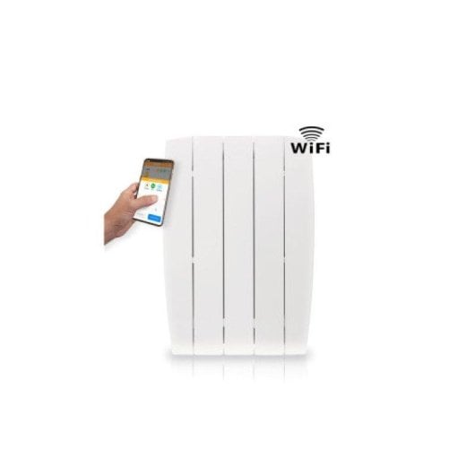 Emisor Térmico Hjm INDALS500 WIFI DIRECT 500W 3 Elementos Wifi Programable Alexa Google