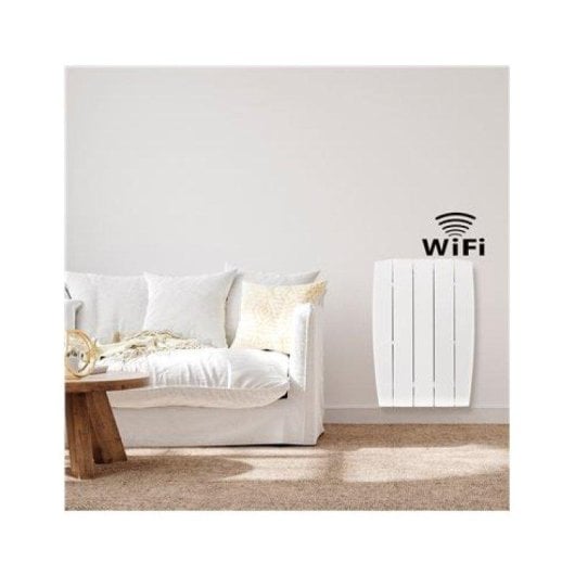 Emisor Térmico Hjm INDALS500 WIFI DIRECT 500W 3 Elementos Wifi Programable Alexa Google