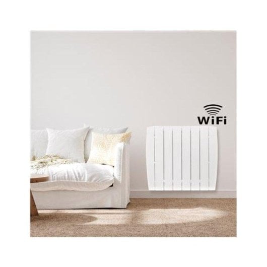 Emisor Térmico Hjm INDALS1000 WIFI DIRECT 1000W 6 Elementos Wifi Programable Alexa Google