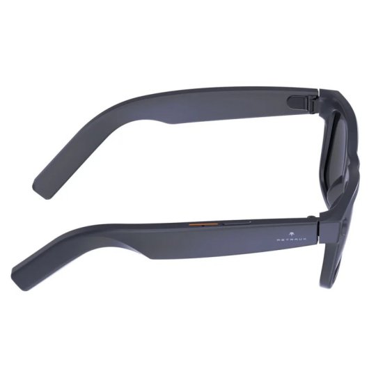 Astraux Sunlasses Vintage Gafas Inteligentes Câmara Integrada Altifalantes UV400 Pretas