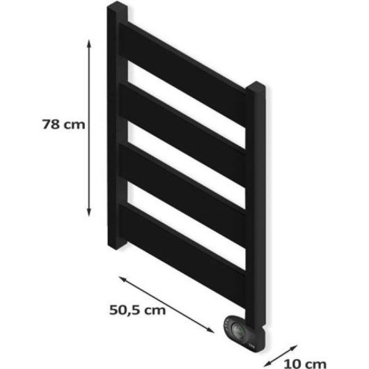 Toallero Eléctrico Hjm Neris 500W Bajo Consumo Protección IP24
