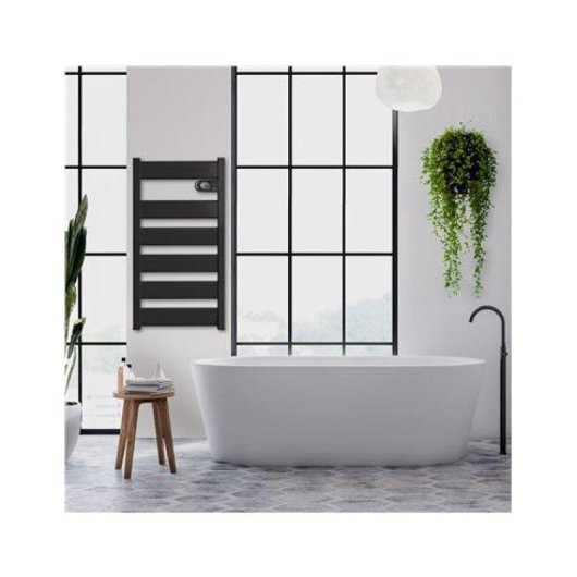 Toallero Eléctrico Hjm Lysa Bajo Consumo 750W Protección IP24 Aluminio