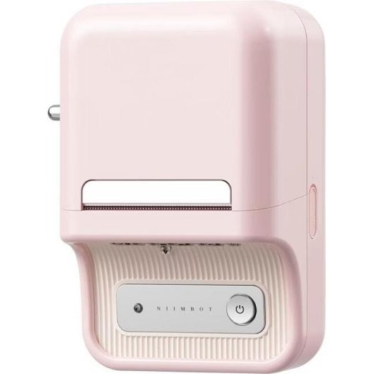 Stampante Termica Bluetooth Portatile Niimbot B21S Pink con batteria ricaricabile