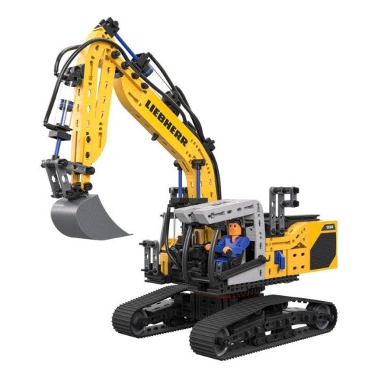 Fischertechnik STEM Construction Liebherr R 938 Pneumatic Excavator 576450 689 peças