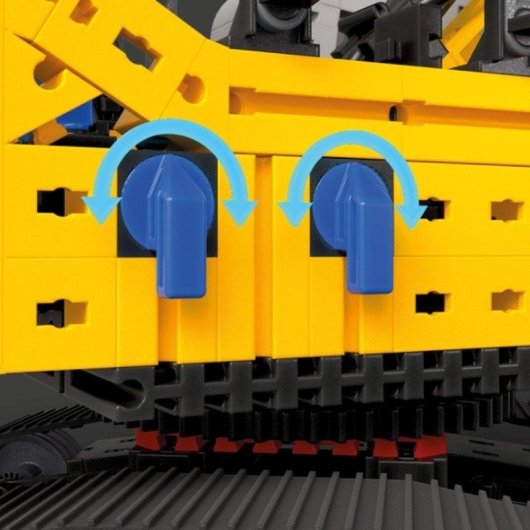 Fischertechnik STEM Construction Liebherr R 938 Pneumatic Excavator 576450 689 peças