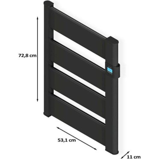 Toallero Eléctrico Hjm Vera 500W Bajo Consumo Protección IP24