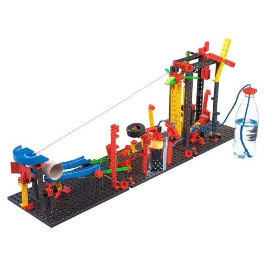 Konstruktionsspiel Fischertechnik Crazy Reactions 3 Modelle 428 Teile ab 8 Jahren