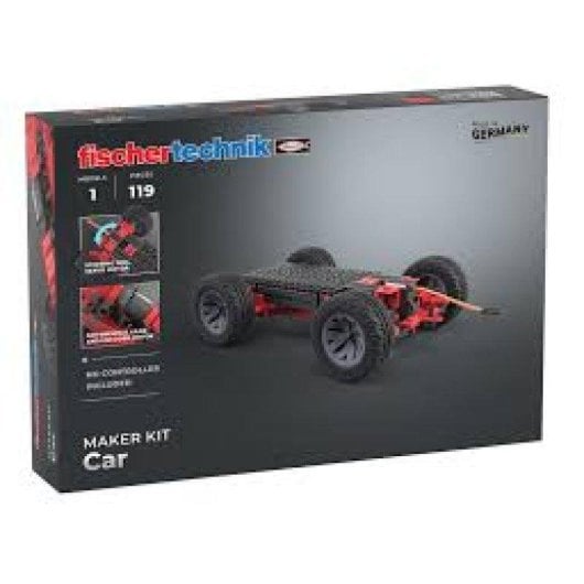 Baukasten Fischertechnik Maker Kit Car Robustes Chassis Encoder Motor Erweiterbar