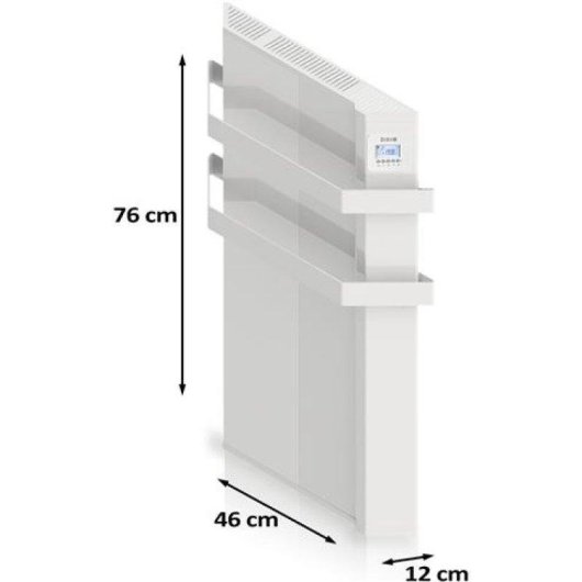 Toallero Eléctrico Hjm Enya 750W Bajo Consumo Protección IP24