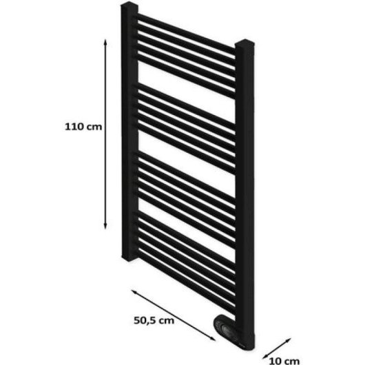 Toallero Eléctrico Hjm Noor 750W Bajo Consumo Protección IP24