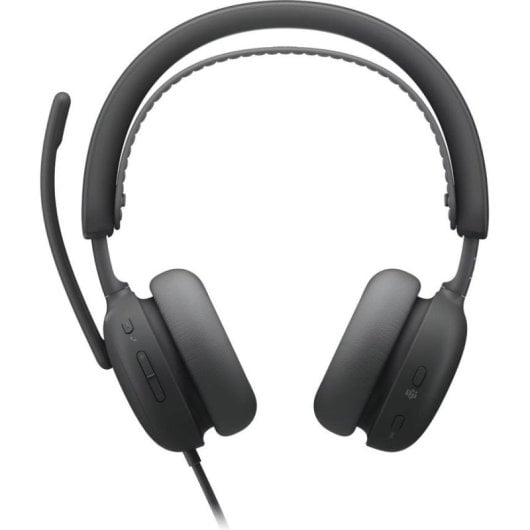 Auriculaires Logitech Zone Wired 2 filaires USB-C/USB-A avec réduction de bruit, micro, graphite