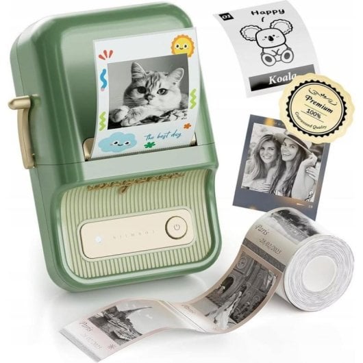 Stampante Termica Bluetooth Niimbot B21 Pro Display Ricaricabile Etichette