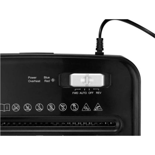 Distruggidocumenti Roline RF-6676270 taglio a particelle P-4 6 fogli 12L nero