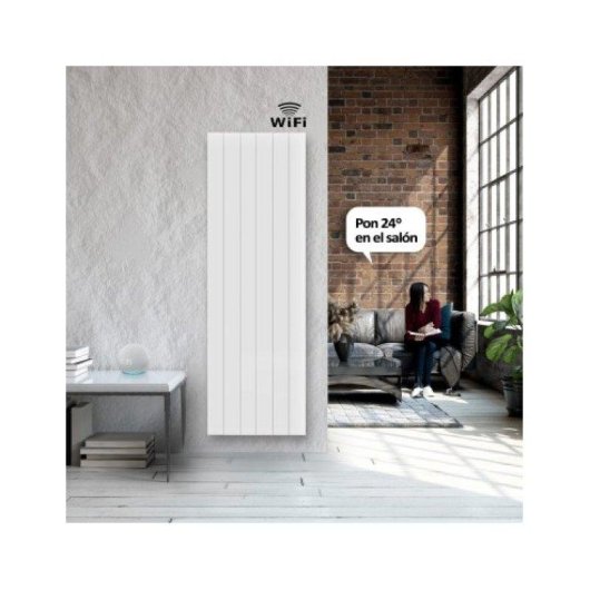 Radiador Eléctrico Hjm AVA V 2000 WIFI 2000W Wifi Vertical Bajo Consumo