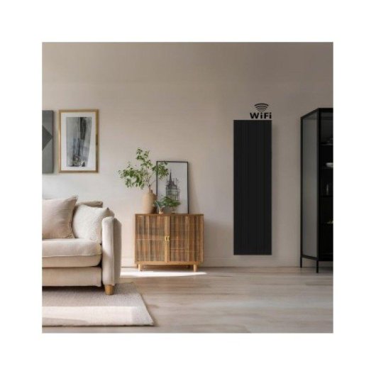 Radiador Eléctrico Hjm AVA V 1500N WIFI 1500W Wifi Vertical Bajo Consumo