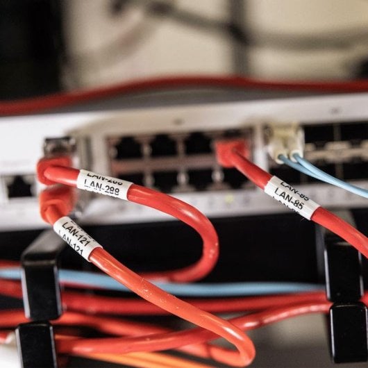 Etikettendrucker Thermotransfer Bluetooth Brother PT-E720BT mit automatischem Schnitt