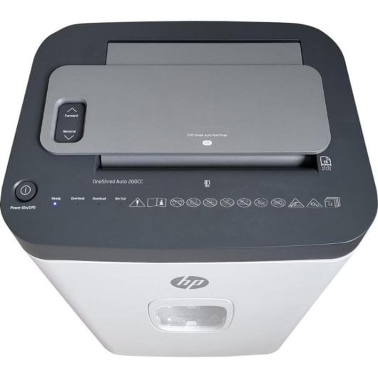 Distruggidocumenti HP OneShred Autofeed 200CC taglio a particelle P-4 200 fogli