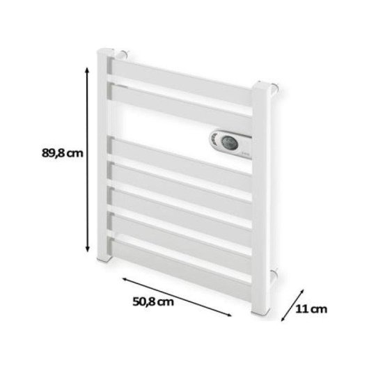 Toallero Eléctrico Hjm Zinnia Bajo Consumo 500W Aluminio Protección IP24