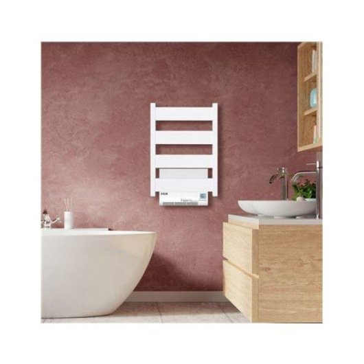 Toallero Eléctrico Hjm Neris Turbo 500W Termoventilador Protección IP24