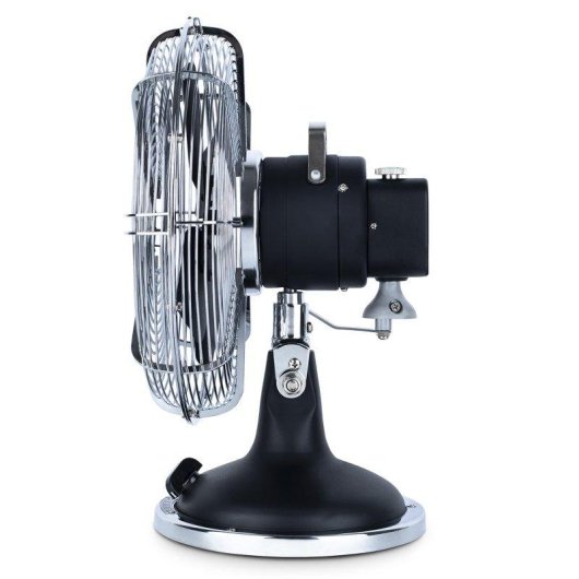 Ventilador HKoenig Joe50 Retro Vintage 3 Velocidades Metal 25 cm