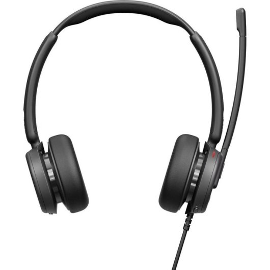 Auriculares EPOS IMPACT 400 MS UC con cable USB-C y USB-A Cancelación de Ruido Negros