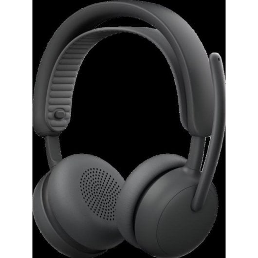 Casque Logitech Zone Wireless 2 sans fil Bluetooth avec réduction de bruit, micro double, USB-C, usage professionnel, graphite