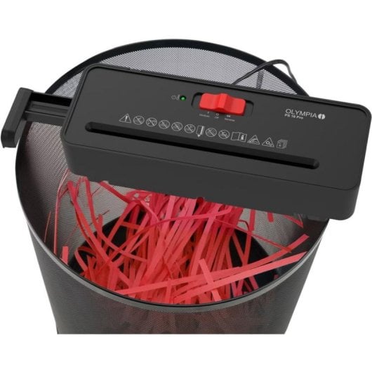 Destructeur de papier Olympia PS 16 Pro compact noir bureau et domicile