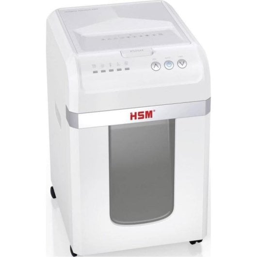 Distruggidocumenti HSM shredstar X200 taglio a particelle 200 fogli P-4 bianco
