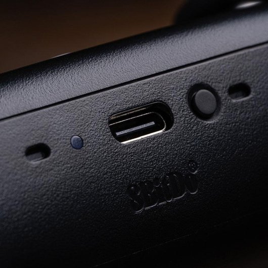 Gamepad 8Bitdo Ultimate 3 Preto Wireless Multiplataforma Base Carregamento