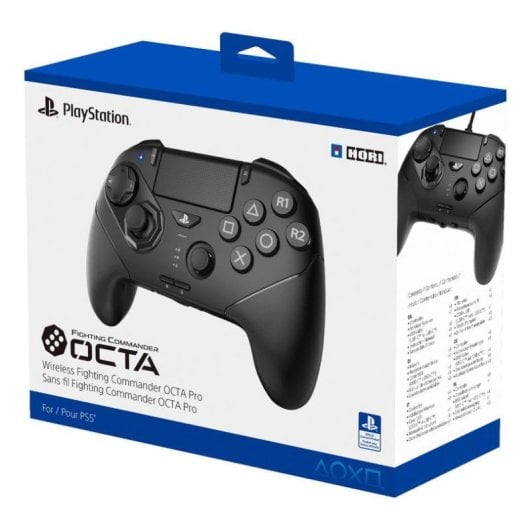 Mando Hori SPF-040E Wireless Fighting Commander Octa Pro para PlayStation 5 y PC