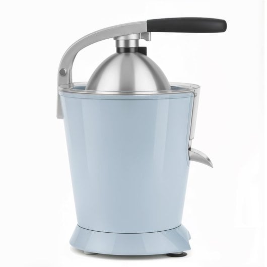 Espremedor de fruta elétrico Sweiss Zest6 de 160 W com braço de pressão e sistema anti-gotejamento.