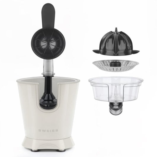 Exprimidor Eléctrico 160w Con Brazo De Presión Y Sistema Antigoteo Sweiss Zest8